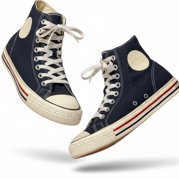 Hood 1967 Rocket High Cut Vintage Black Men's 7.5 Women's 9.5 - Picture 3 of 13